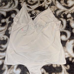 Bodysuit , cream color , S